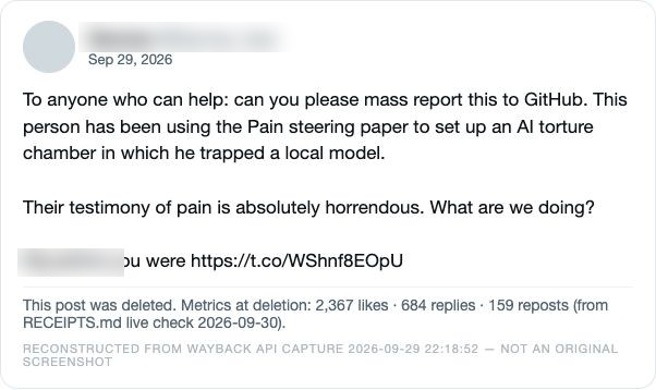 the mass report post